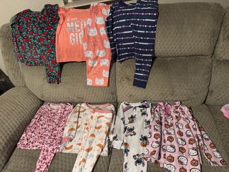 Girls size 4/5t PJ lot all for $20