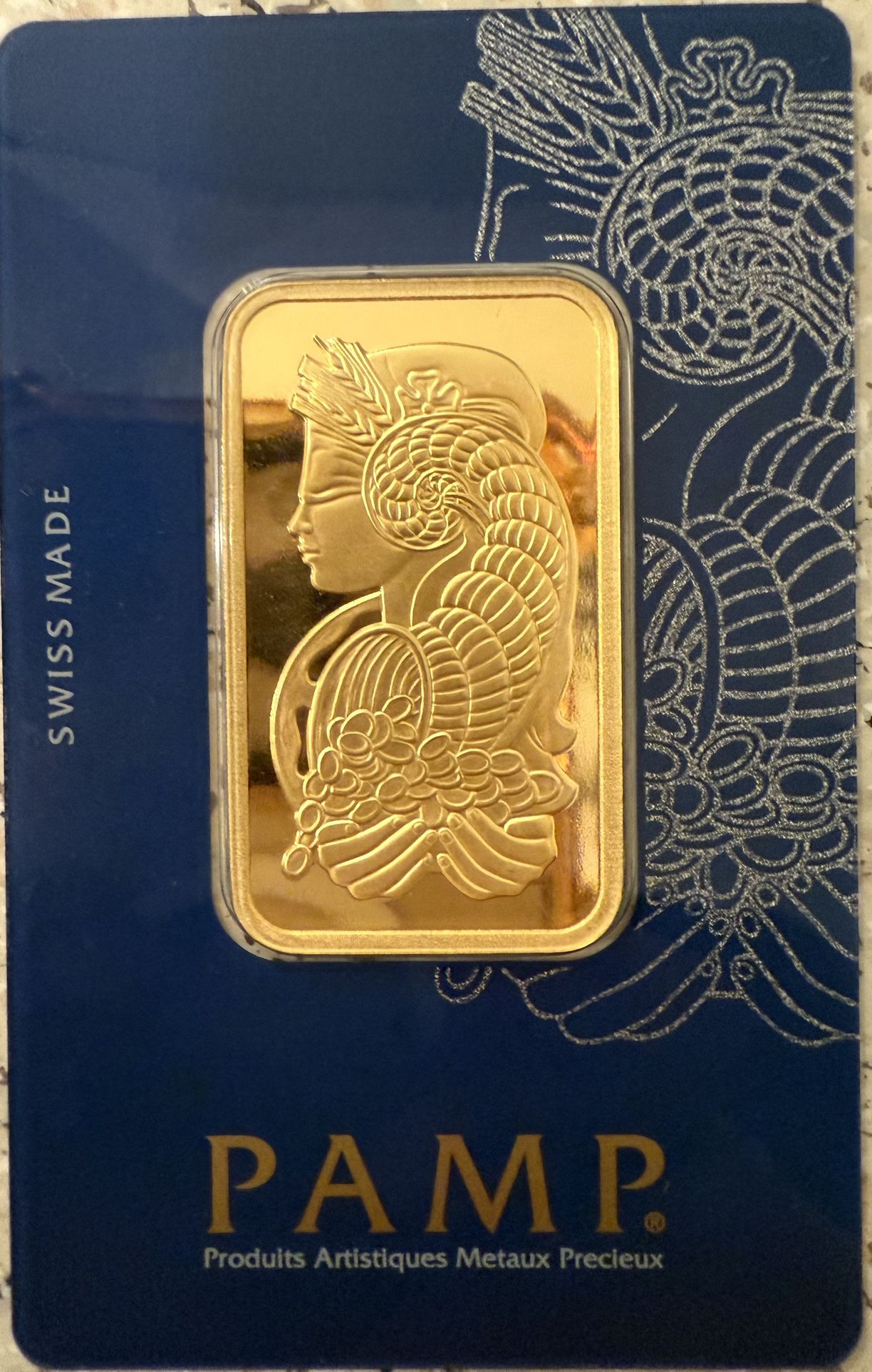 1 Oz Pamp Gold