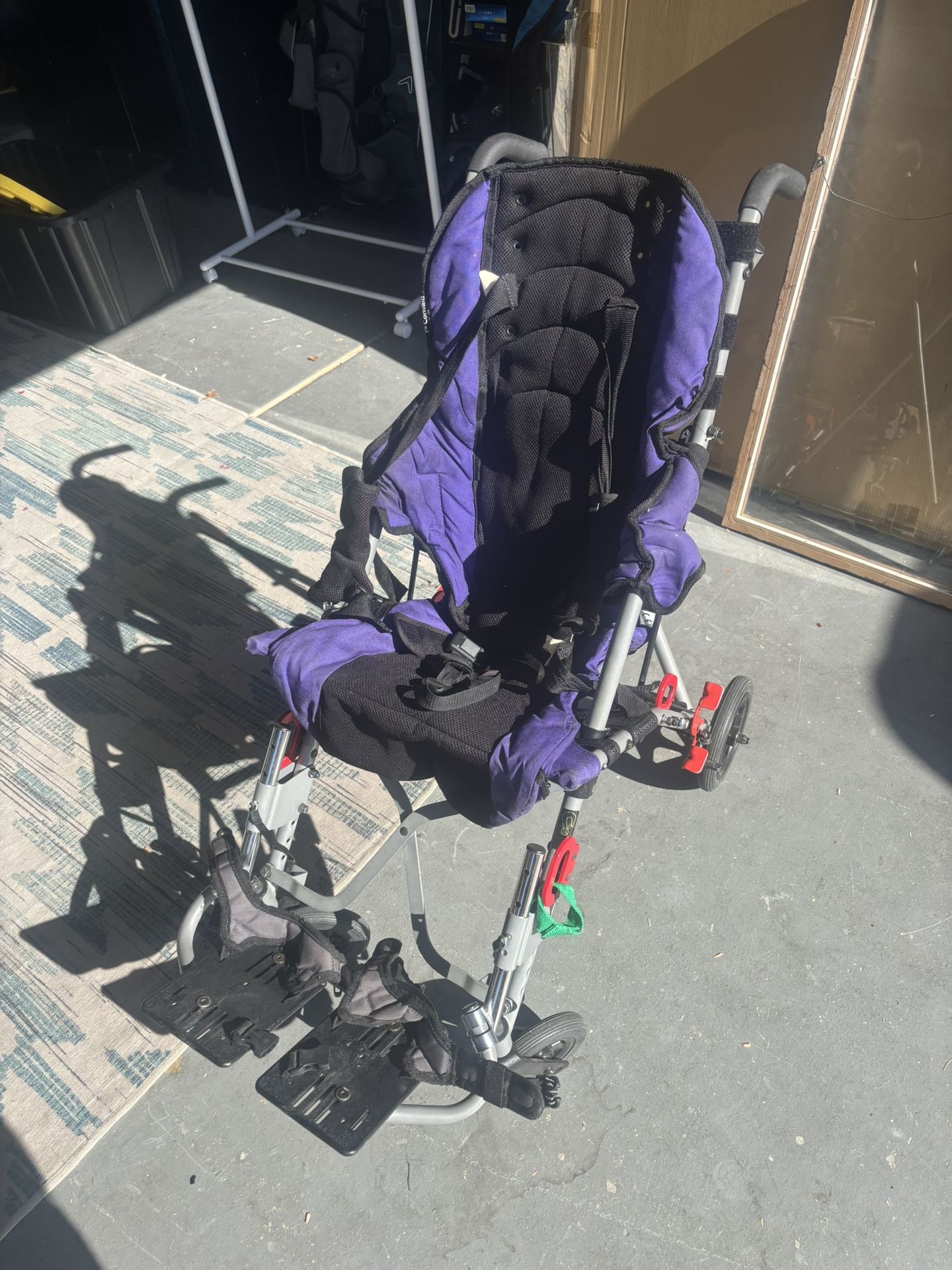 Purple Stroller