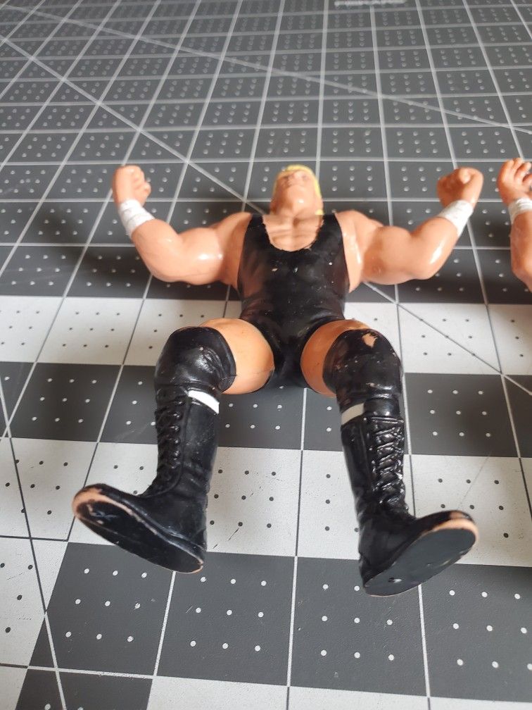 Lot Of 2 WCW Galoob Wrestling Action Figures Sid Vicious Brian