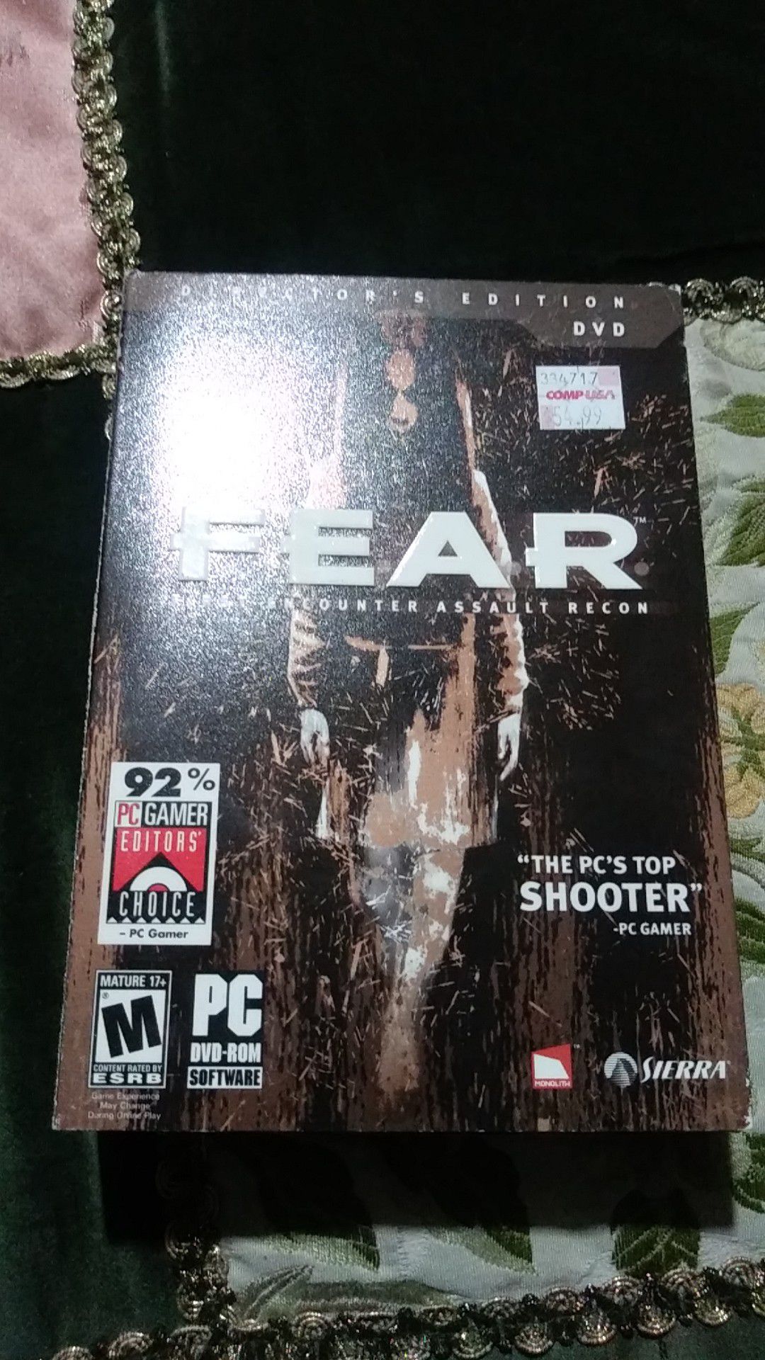 PC game, fear.
