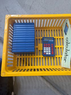 Texas Instruments TI-108 Calculators Set