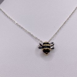 925 Bee Necklace 