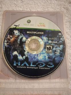 Halo 3 Multiplayer Disc Xbox 360