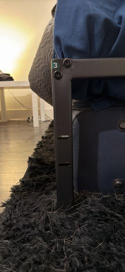 IKEA queen size mattress with bed frame