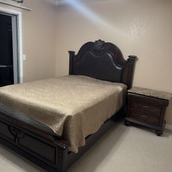 Bedroom Set. Bed With Mattress