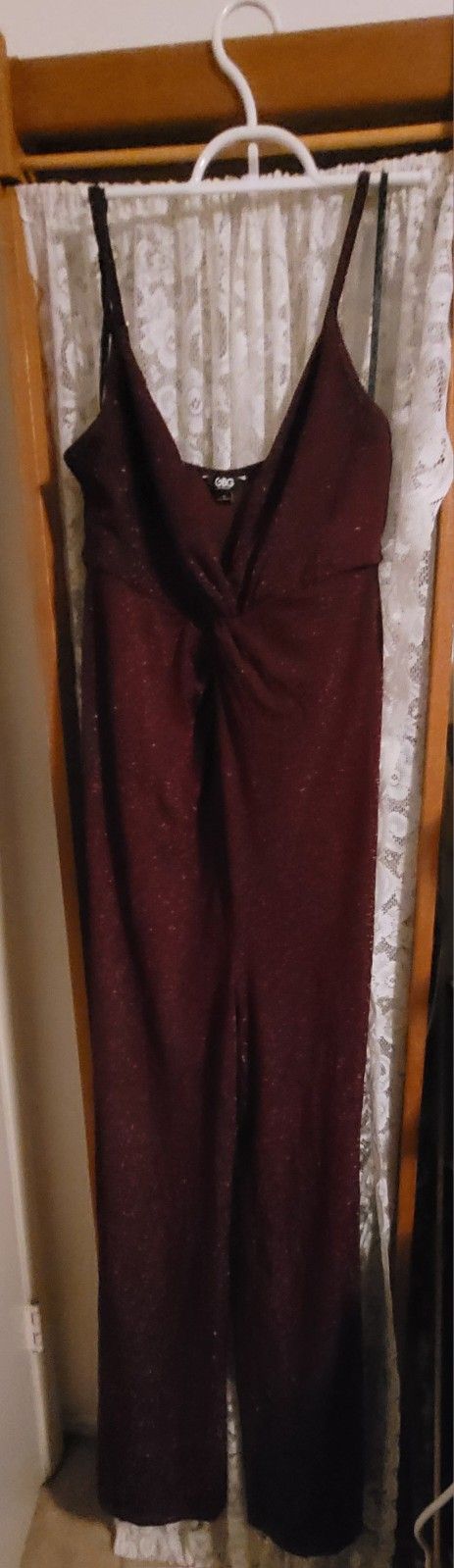 G by Guess Shimmer Jumpsuit