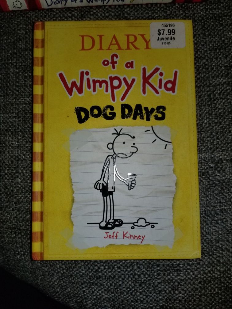 2 Diary of a Wimpy kid books