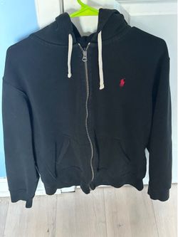 Black Polo Zip up