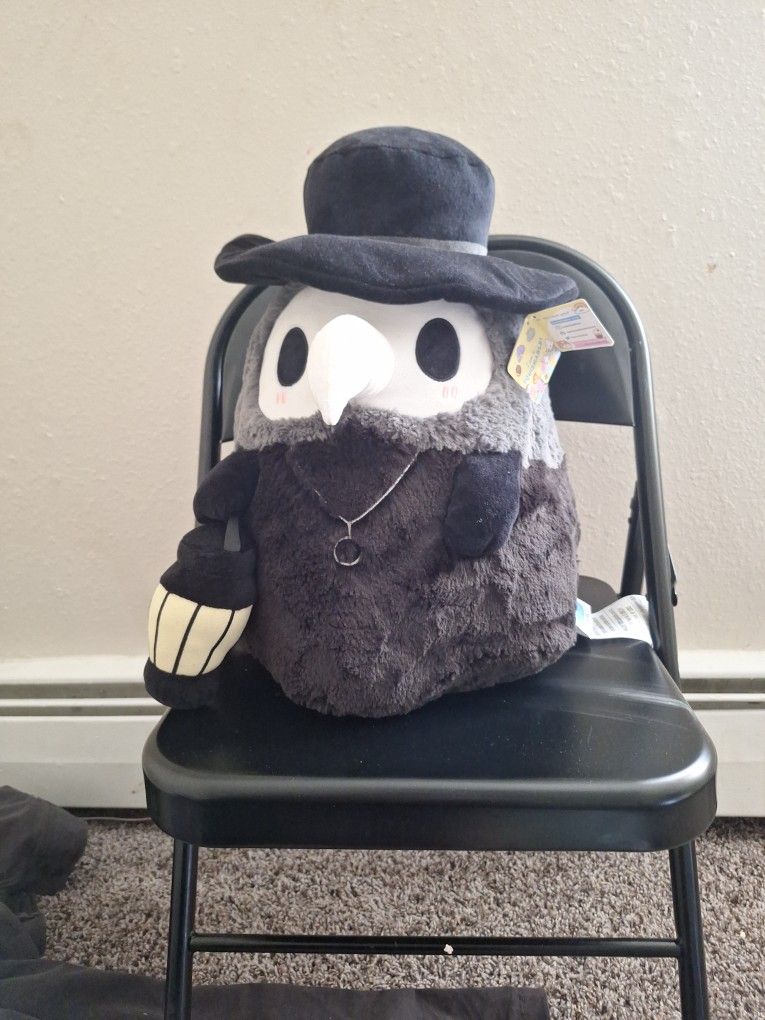 Large Squishables Original Plague Doctor Plushie