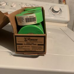 C.H Hanson Green Flagging Tape 