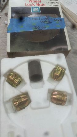 Wheel lock nuts