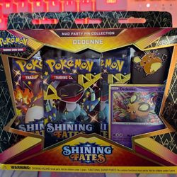 Pokemon Sword & Shield 4.5 Shining Fates Mad Party Pin Collection