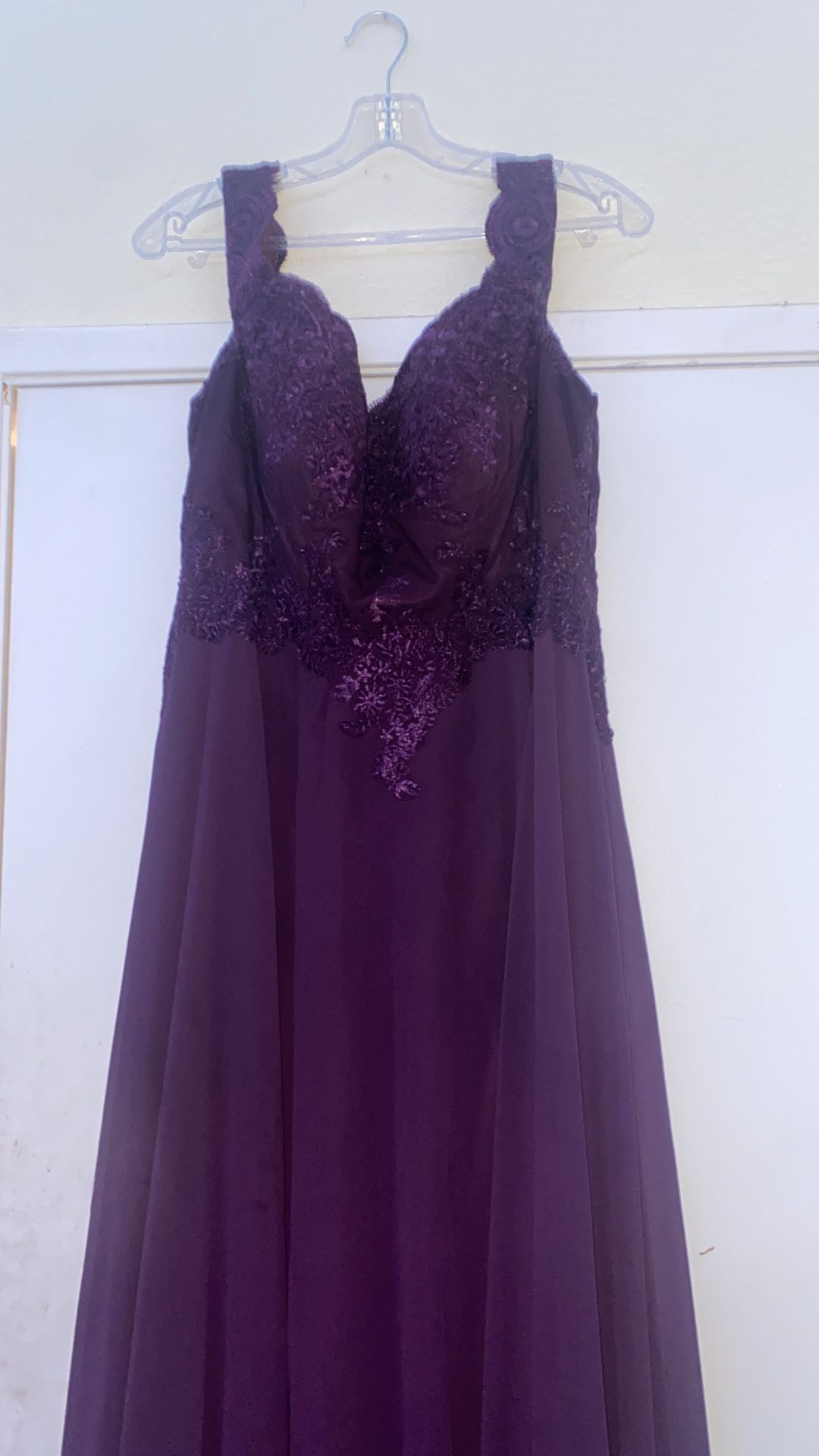 Dark Purple Dress