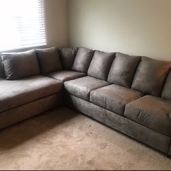 Comfy Grey Sectional 
