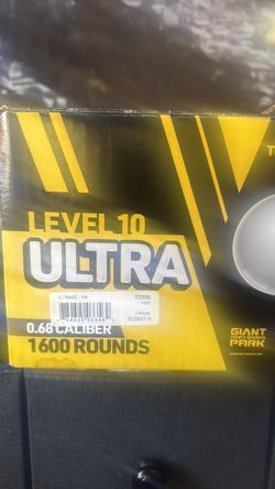 4 paint ball bags of 500