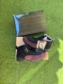 Jordan A Ma Maniere Black 12s