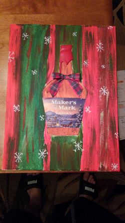 Painting Christmas Maker's Mark