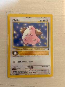 ⭐ Pokémon Black Star Promo Clefairy – NM ⭐
