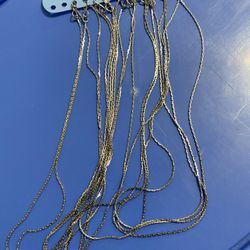 New mate Silver plated chain