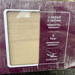 Wymill Hickory 3/8 in. T x 5 in. W Click-Lock Wire Brushed Engineered Hardwood Flooring (19.7 sq. ft./case)