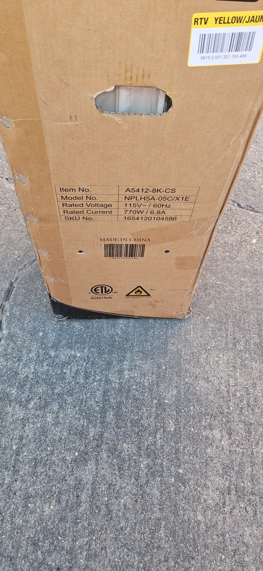 Portable ac