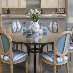 72” Round Custom Dining Table 