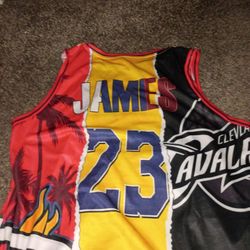Fusion LeBron Jersey Sz Large New  35 