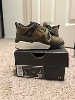 Air Jordan 4 Retro SE Craft TD 'Olive' 2023 - 8C