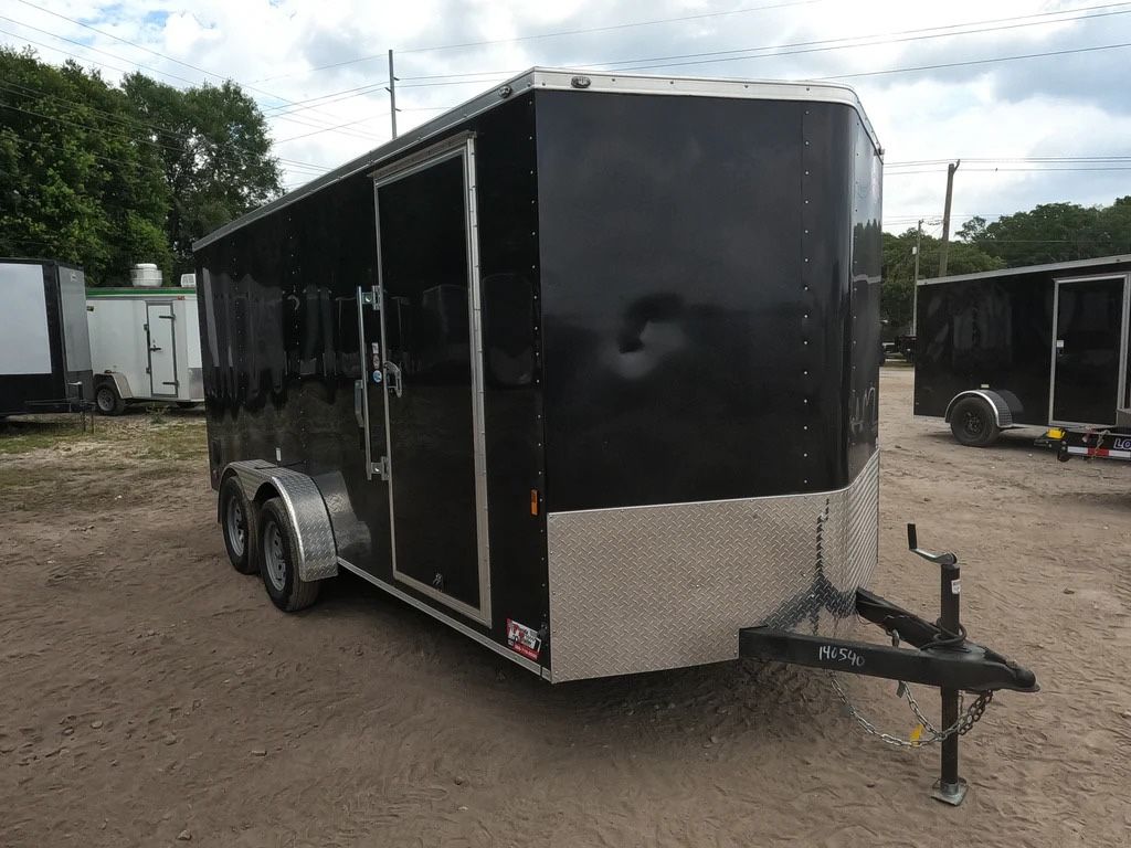 Enclosed Cargo Trailer 7000lb 7x16