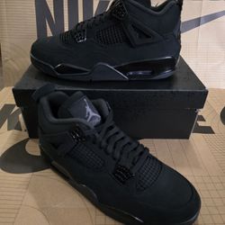 Air Jordan 4 Retro Black Cat (2025)  Men's Size 12