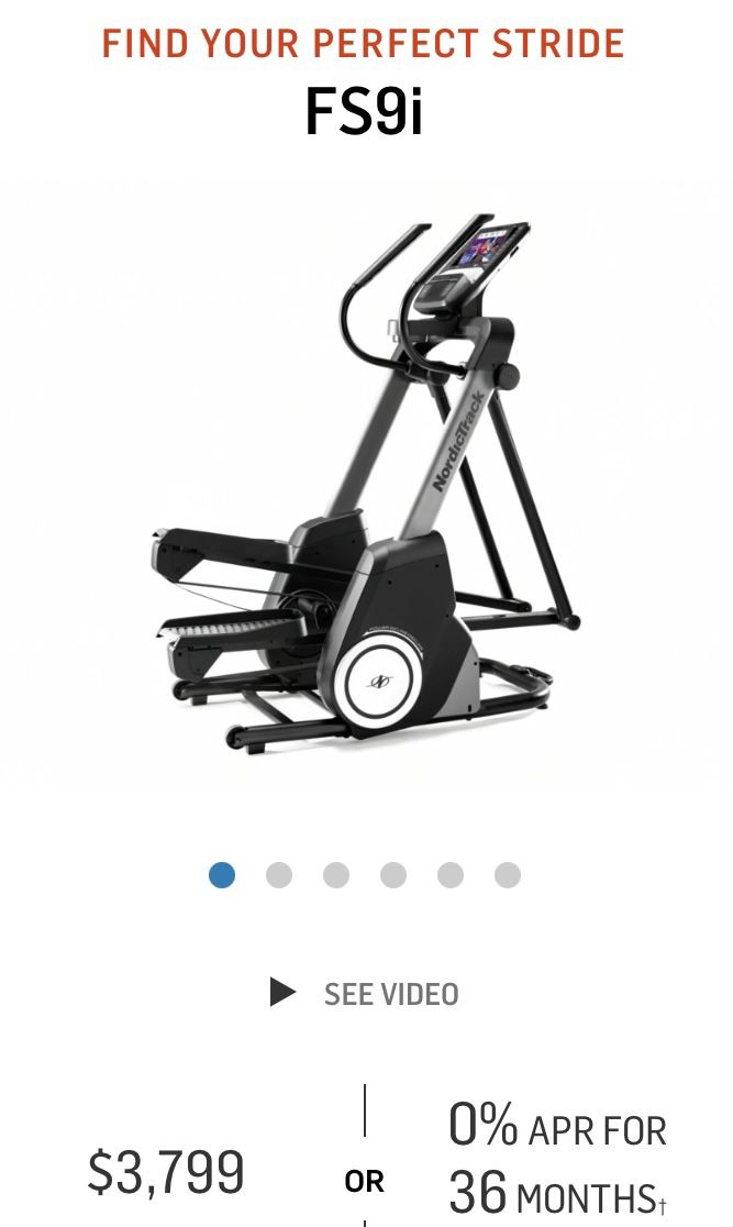Nordic Track Elliptical