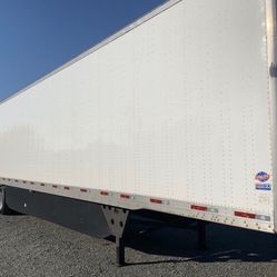 53ft Air Ride Dry Trailers Wood Floor Swing Doors