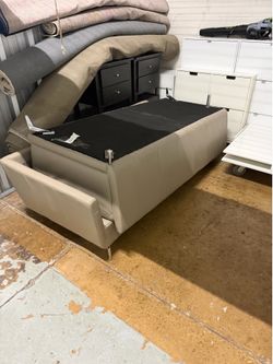 Leather sectional