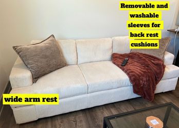 Miro 89” Corduroy Sofa