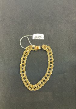 14k chino link bracelet 19.7 grams and. 8”