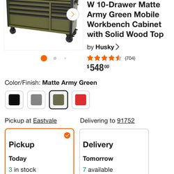 52 in army, green, limited edition, husky shoebox