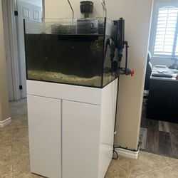 JBJ White Rimless 45 Gallon Aquarium