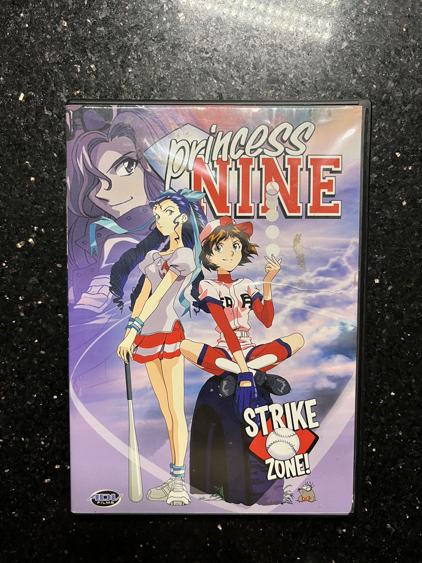 Princess Nine Strike Zone DVD Anime Kensai Date English Japanese