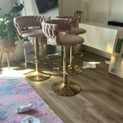 Pink Bar Stools