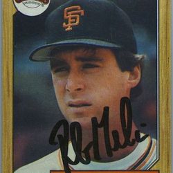 Bob Melvin Baseball Card