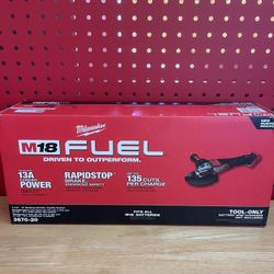 M18 Fuel 4-1/2”—6” Braking Grinder , Paddle Switch