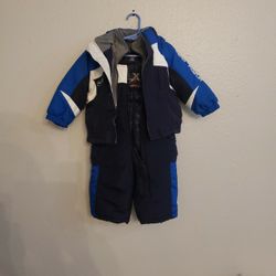 12 Month Boys Jacket & Snow Bib