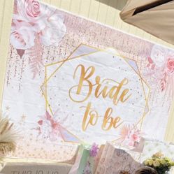 Boho Bride To Be Bridal Shower Banner