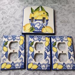 Fresh Lemons Ceramic - Outlet Covers

