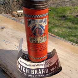  Vintage Dutch Brand, Sure Seal Patch Outfit. Made In Chicago. Vintage. With Instructions