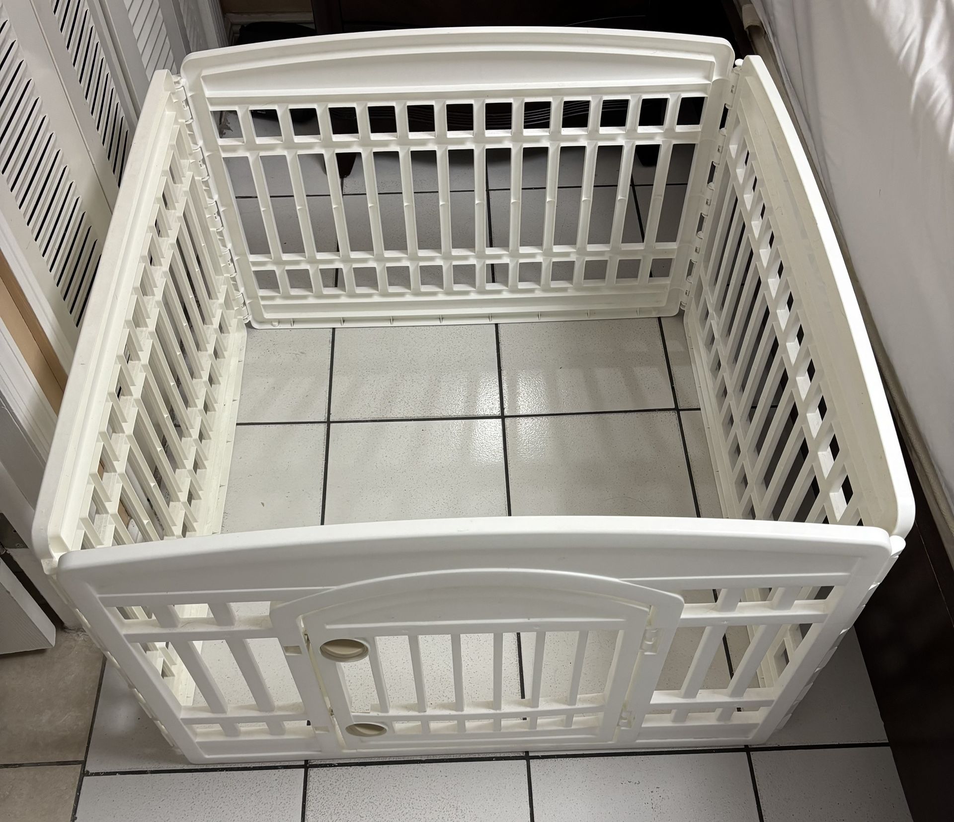 Corral Para Mascotas De 4 Paneles