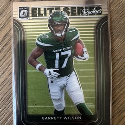 2022 Panini Donruss Optic Garrett Wilson Elite Series Rookies #ESR-7 Jets