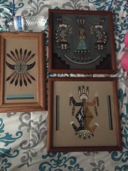 Authentic Navajo Sandpainting