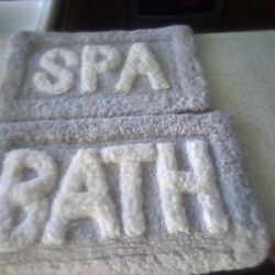 Bathroom Rugs From Better Homes And Gardens, Used Once,Washed, Clean